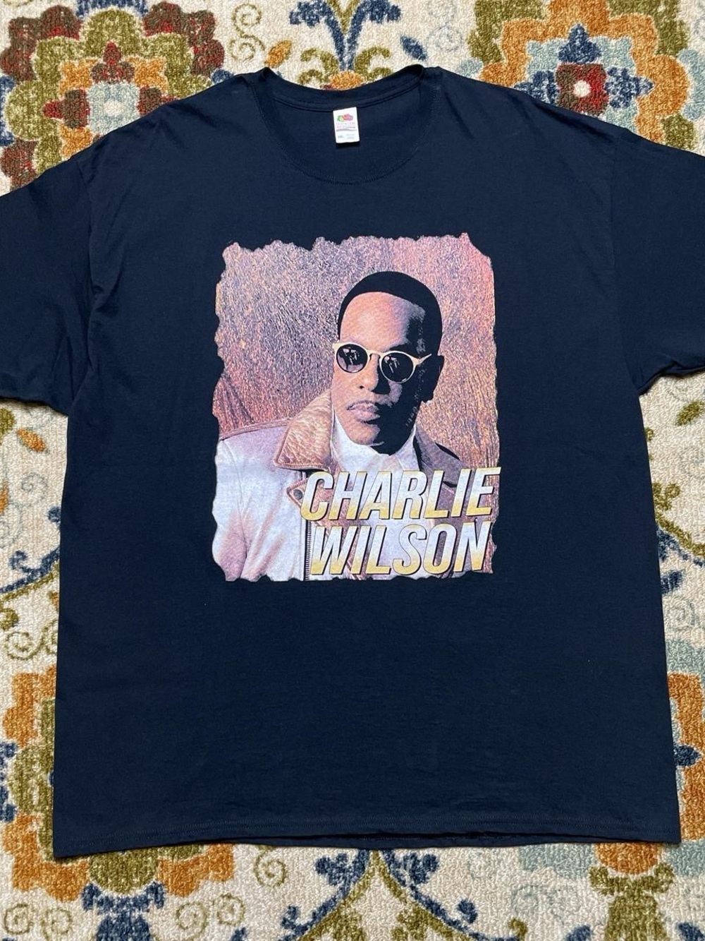 An Evening with Charlie Wilson black T shirt